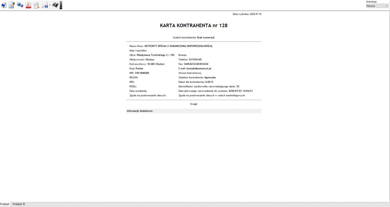 program Asystent Faktura 2022