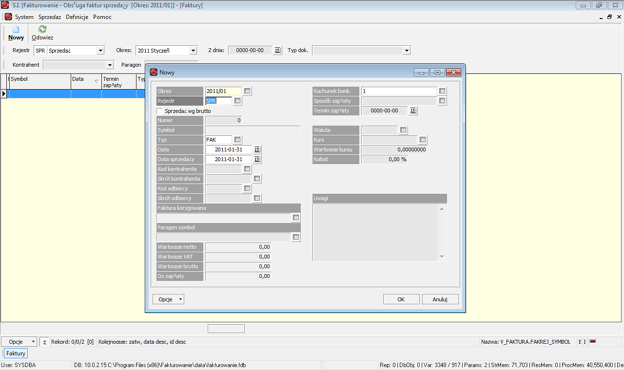 program Fakturowanie+